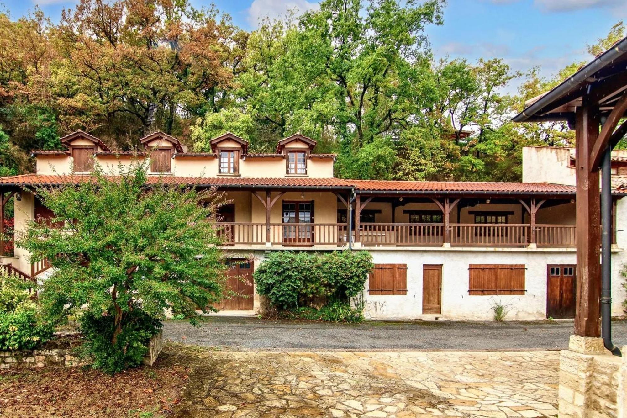 Villa Confortable A Milhars Avec Piscine Privee Kültér fotó