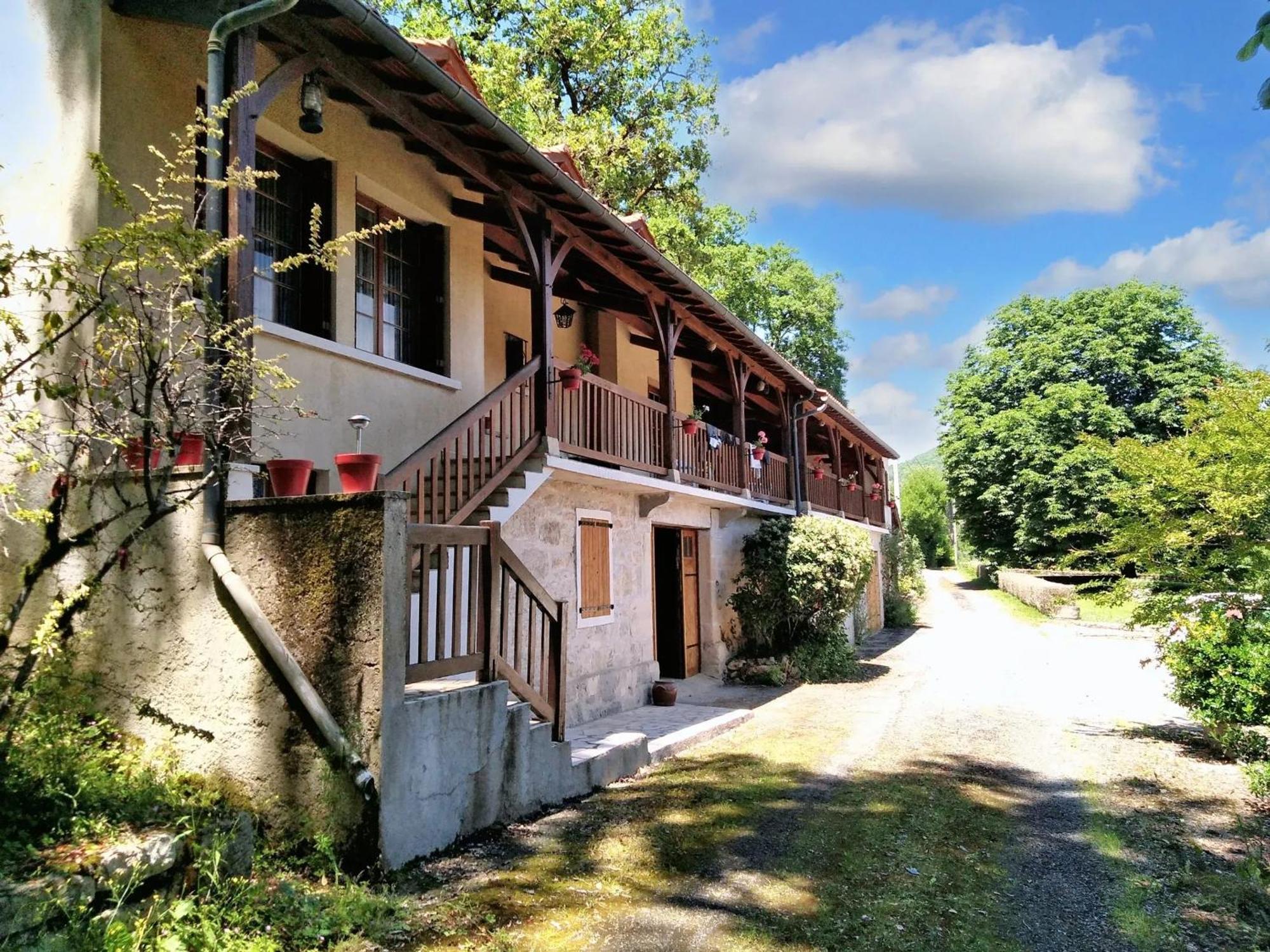 Villa Confortable A Milhars Avec Piscine Privee Kültér fotó